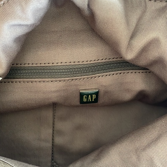 Vintage Leather Purse Bag from Gap 2008 Collection. Amazing style / shape. - Picture 8 of 10